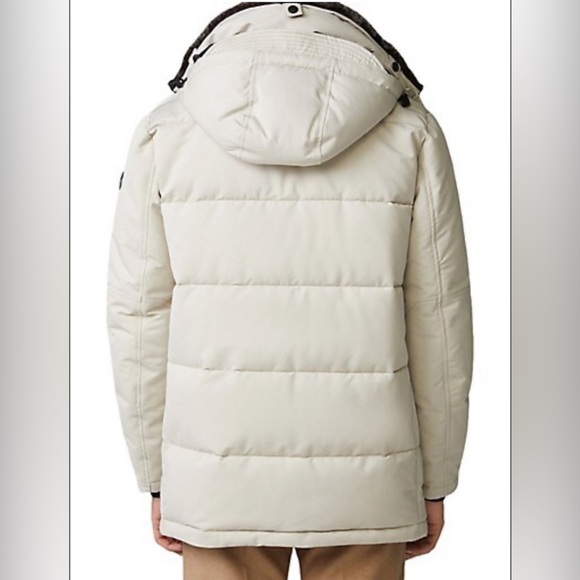 Strellson Plaza 2.0 Faux Fur Collar Quilted Coat - Picture 4 of 4